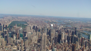 Helicopterflug über New York